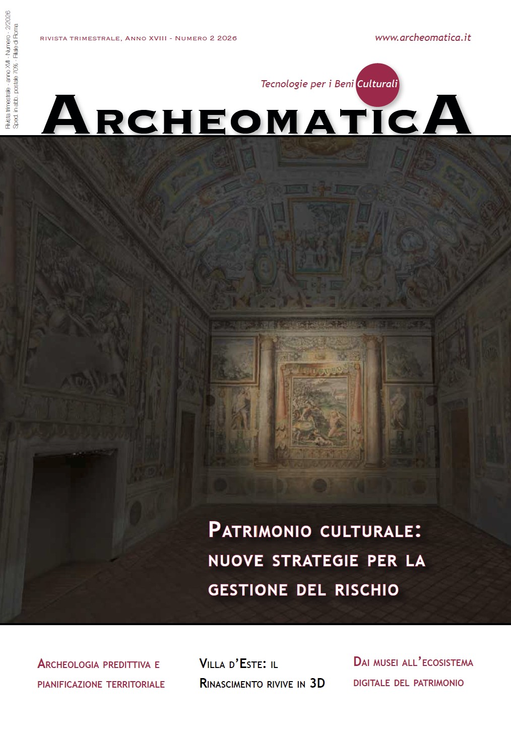 					Visualizza V. 17 N. 2 (2026): Archeomatica 2-2026
				